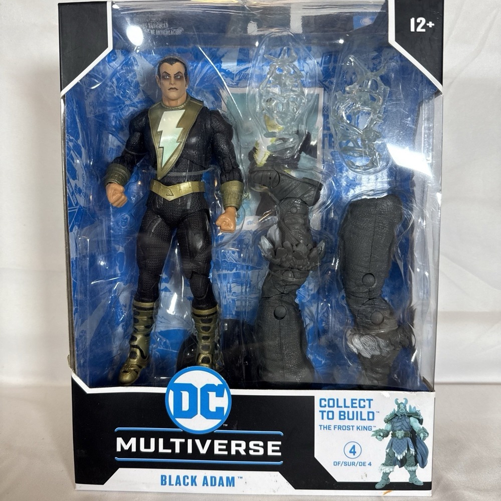 McFarlane DC Multiverse Black Adam Endless Winter Collect To Build Action Figure